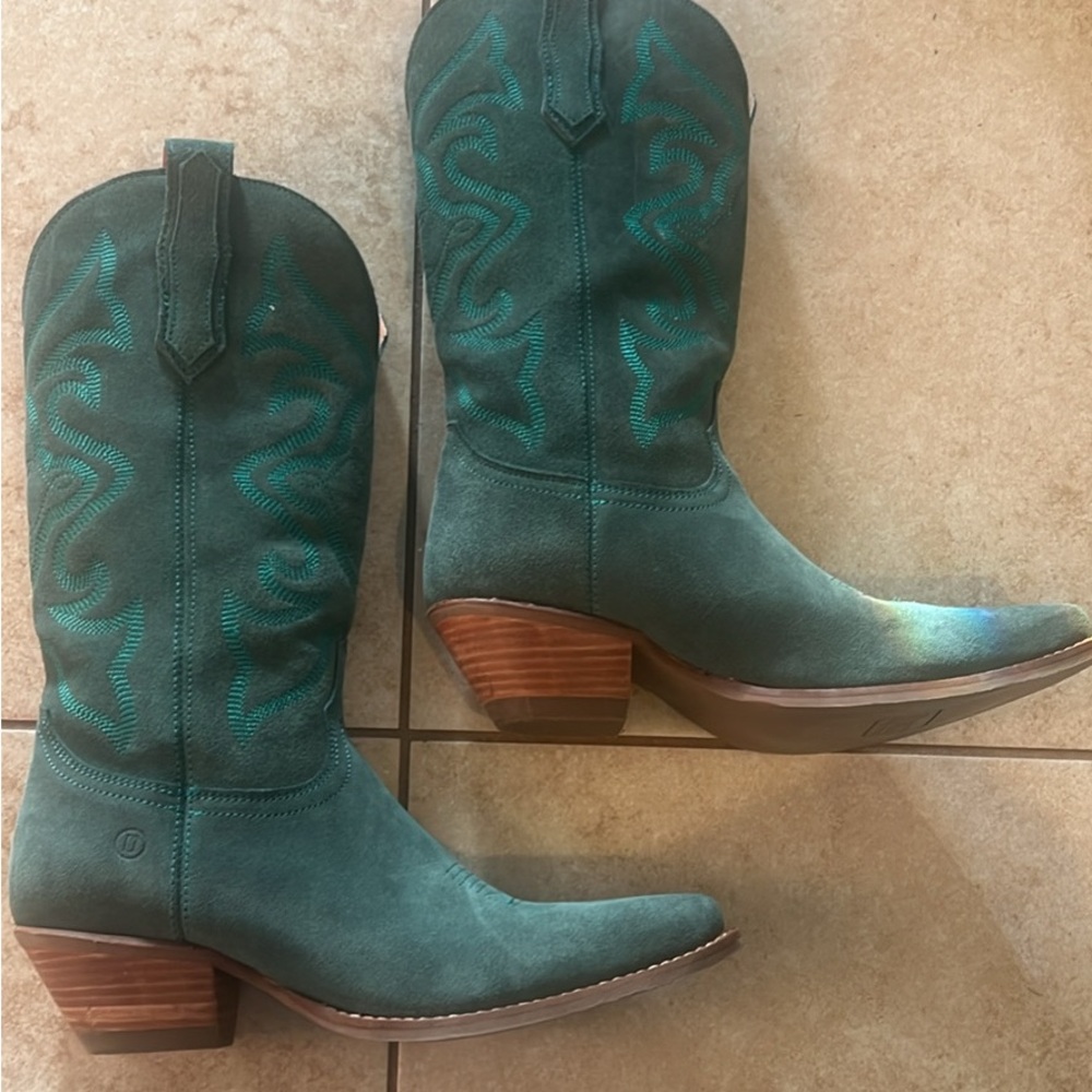 Dingo Women's Green Western Boots